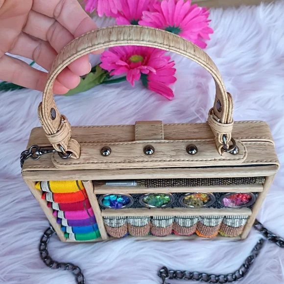 Mary Frances Art & Soul Painter's Artist Supplies Collection Box Bag - Picture 14 of 16